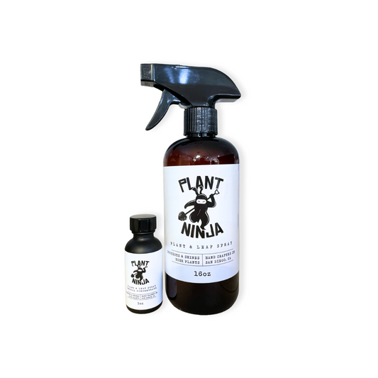 Plant Ninja Plant and Leaf Spray Bottle and Concentrate Product for Plant Health and Gardening
