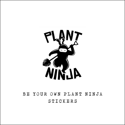 Plant Ninja Sticker